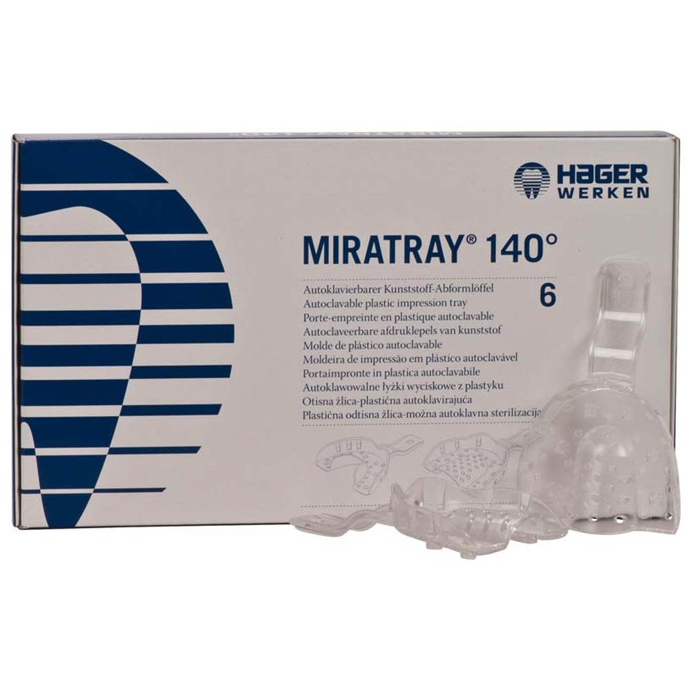 Hager & Werken MIRATRAY® 140 ° - Packung 6 Stück OK AS2, medium
