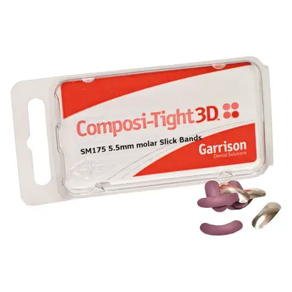 Garrison Dental Solutions Slick Bands Antihaft Matrizenbänder mittel lila Pa 100