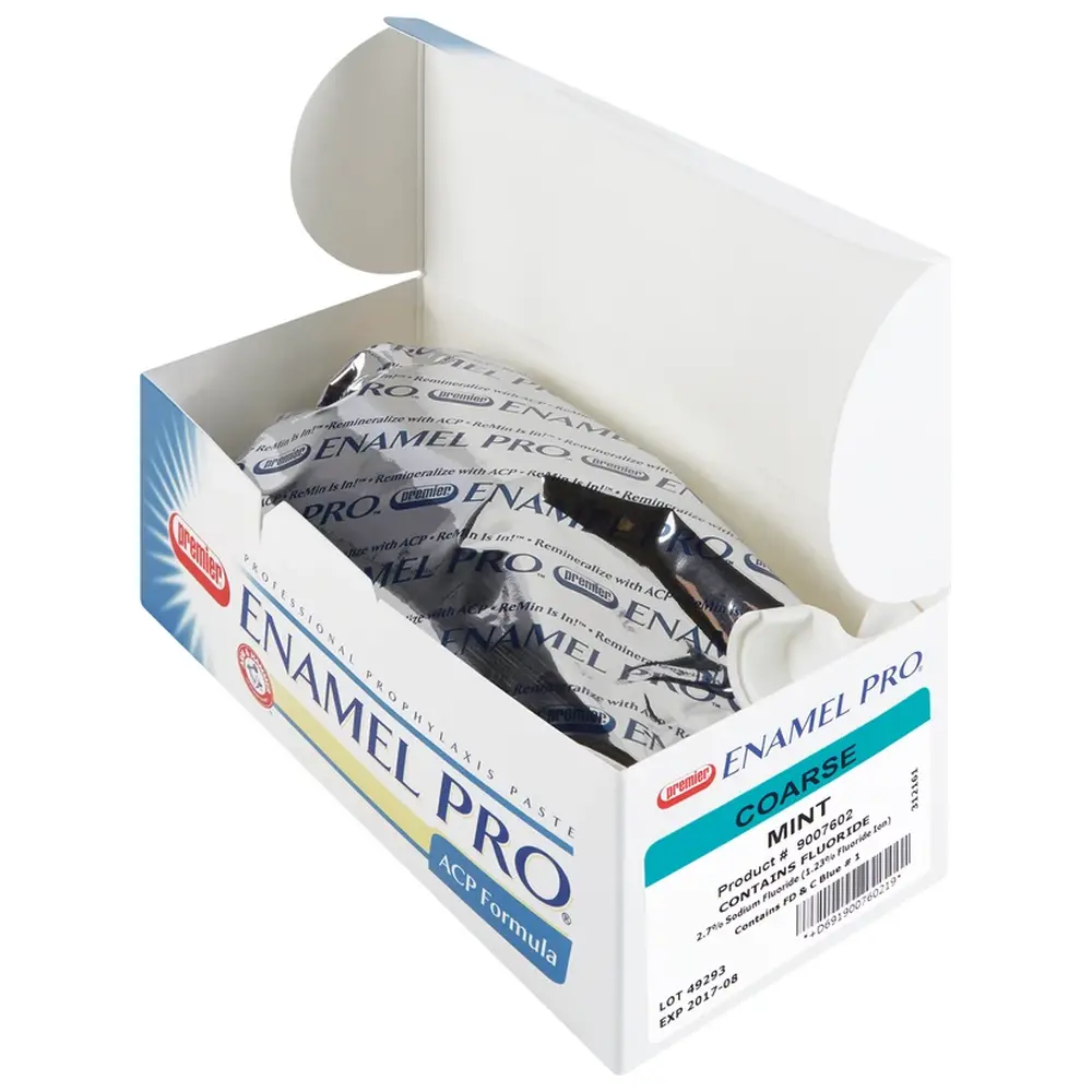 American Dental Enamel Pro® - Packung 200 x 2 g mit Fluor Mint, grob