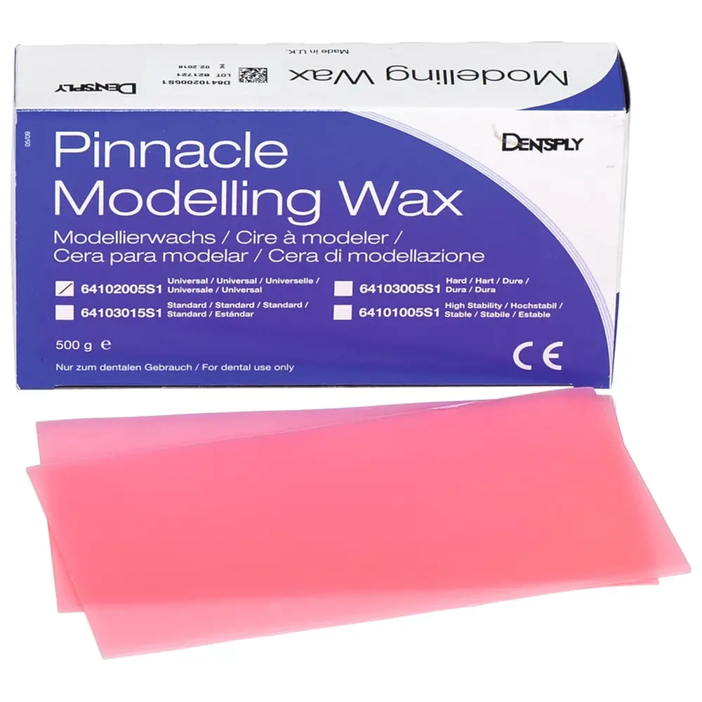 emwerk Wachs-Sortiment - Packung 500 g Modellwachs Pinnacle, universal