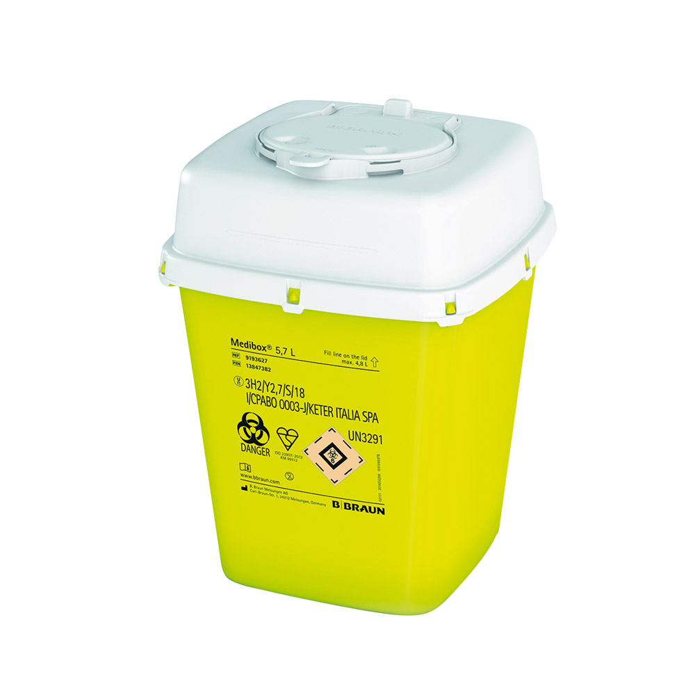 Medibox Kanülensammler 5,7L St