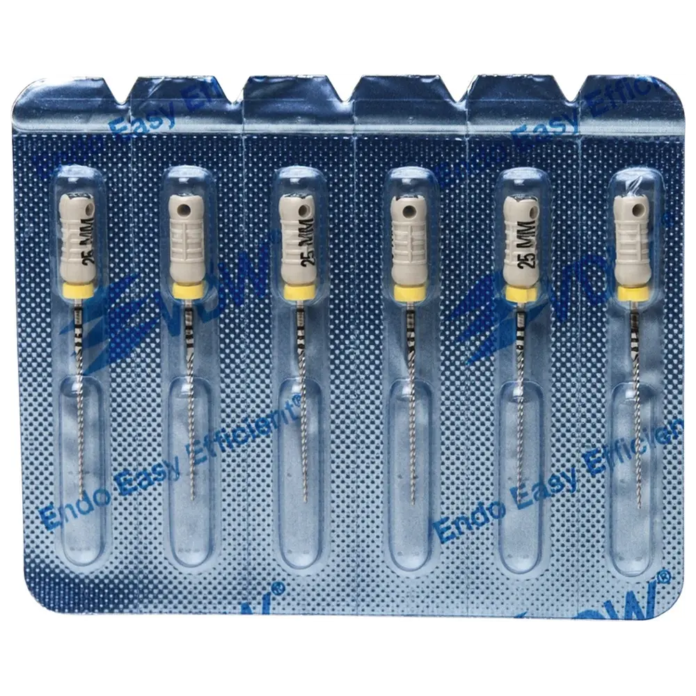 VDW STERILE K-Feilen - Blisterpackung 6 Stück 25 mm ISO 045