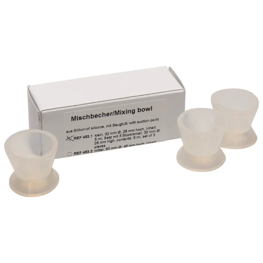 Becht Anmischbecher - Packung 3 Becher klein Ø 32 mm, für ca. 5 ml