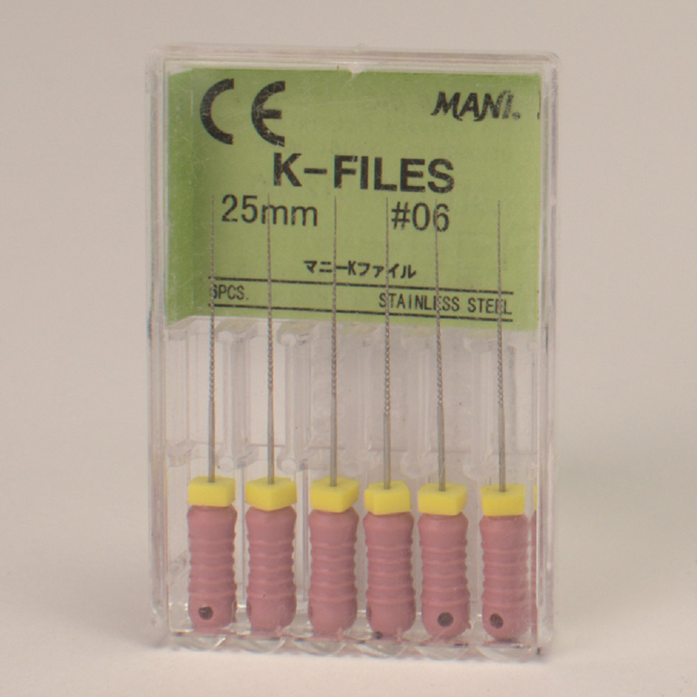 K-Feilen Mani 25mm Gr.006 Pa