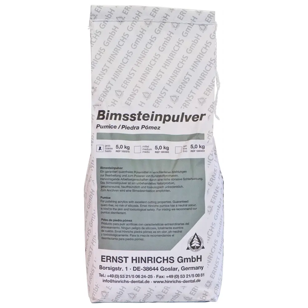 ERNST HINRICHS Bimssteinpulver - Beutel 5 kg grob