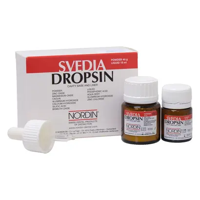 Harald Nordin SA Dropsin 45g Pulver,15ml Flüssigkeit Kit