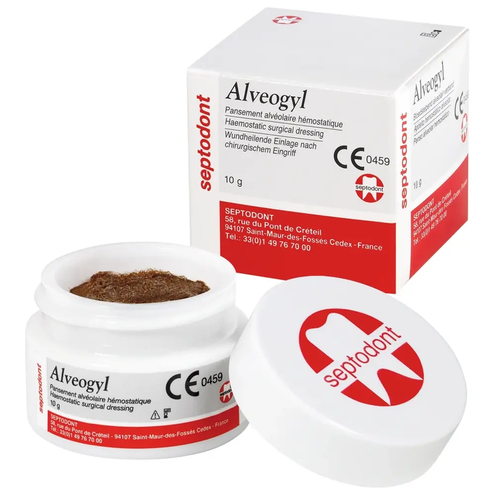 110017_Alveogyl__Dose_10_g Septodont Alveogyl - Dose 10 g
