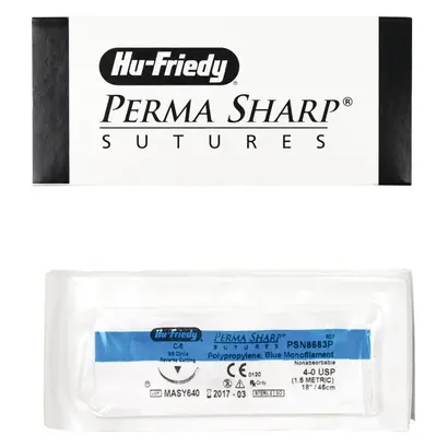 Surgical Specialties Mexico Nahtmaterial Polypropyl.4-0NA/C-6 PSN8683P Pa 12