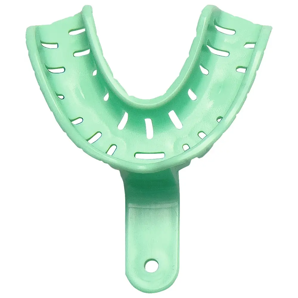 Young Dental Abdrucklöffel - Packung 12 Stück UK , klein 5, bezahnt