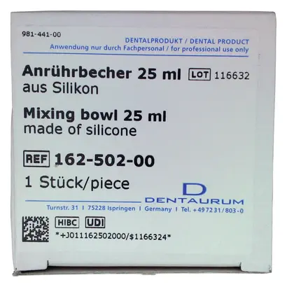 Dentaurum GmbH & Co. KG Anrührbecher Silikon 25ml St