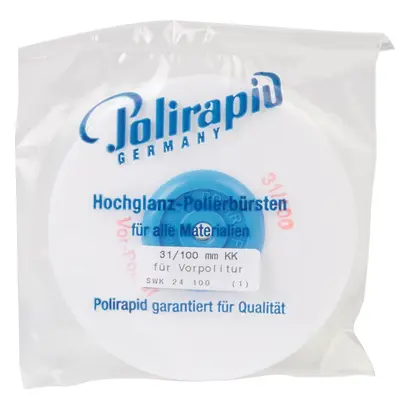 Polirapid Dr. Montemerlo GmbH & Co. KG Schwabbel 31/100mm extrasteif f.Vorpolitur m.KK St