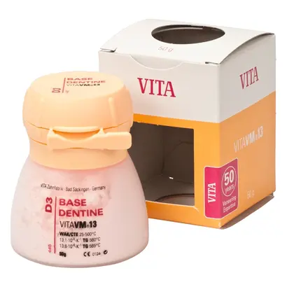 VITA Zahnfabrik H. Rauter GmbH & Co. KG VITA VM 13 base dentin D3 Dose 50g