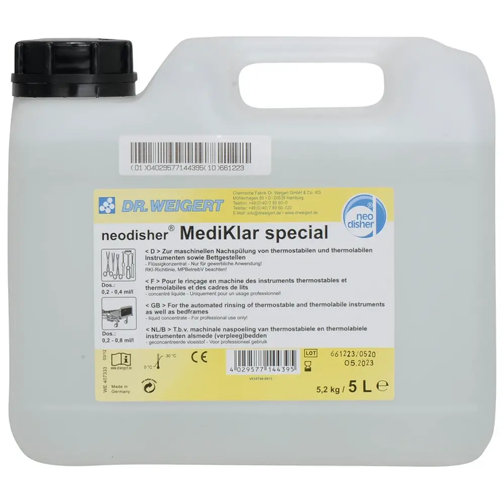 Dr. Weigert neodisher® MediKlar special - Kanister 5 Liter