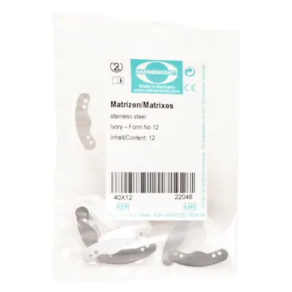 E.Hahnenkratt GmbH Matrizen S0,04mm 40/12 Pa 12