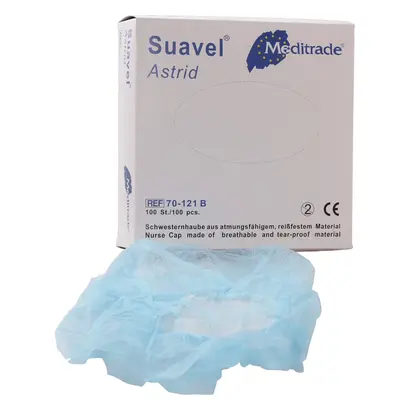 Meditrade GmbH Suavel Astrid Op Haube blau Pa 100