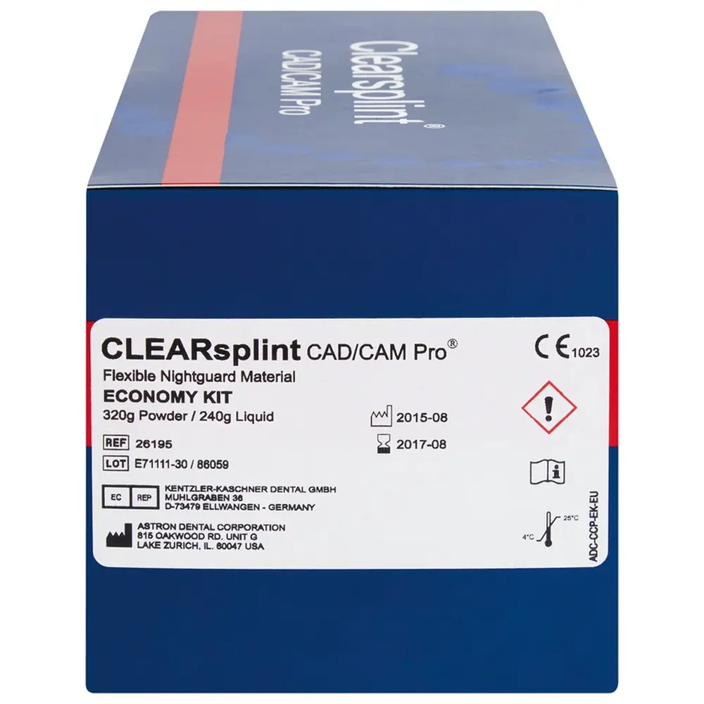 119489_astron_Clearsplint_CADCAM_Pro__Grosspackung_320_g_Pulver_240_g_Fluessigkeit