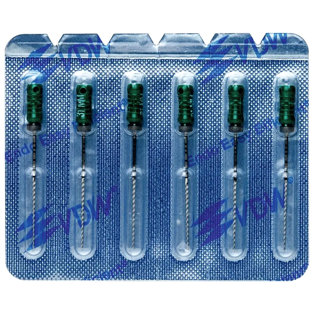 VDW STERILE K-Bohrer - Blisterpackung 6 Stück 31 mm ISO 035