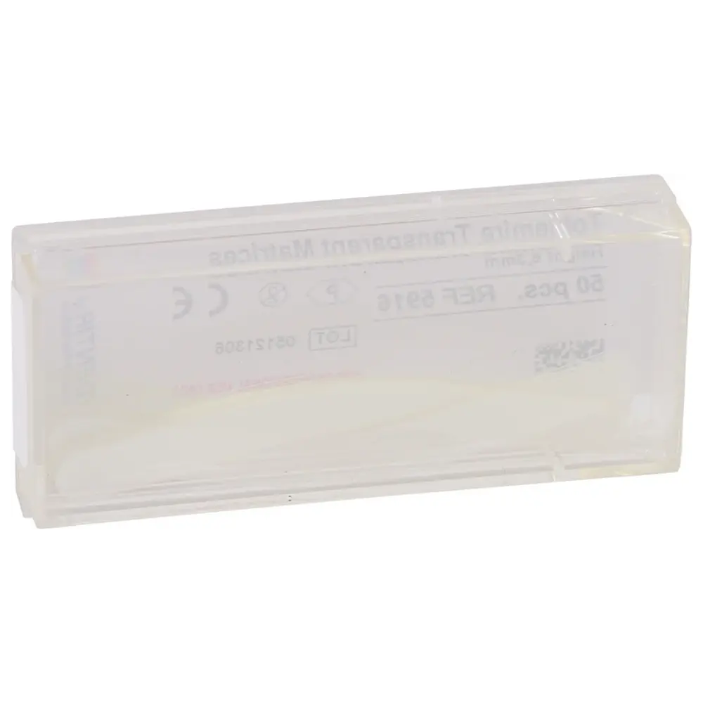 68612_Matrizen_nach_Tofflemire_transparent__Packung_50_Stueck_Molar Polydentia SA Matrizen nach Tofflemire transparent - Packung 50 Stück Molar