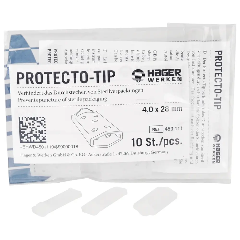 Hager & Werken Protecto-Tip - Packung 10 Stück, 4 mm x 28 mm