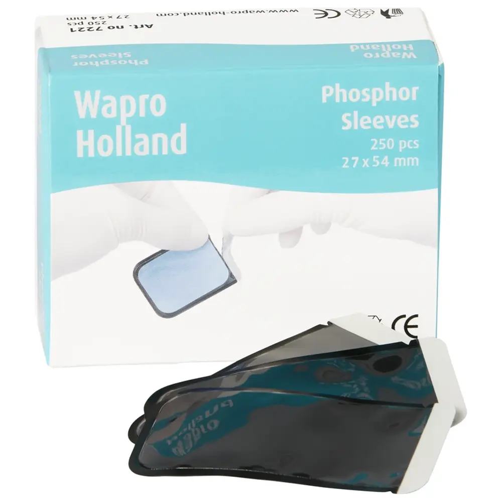 Wapro Holland BV WAPRO Speicherfolienhüllen - Packung 250 Stück 27 x 54 mm Dürr/Gendex Wapro Holland BV WAPRO Speicherfolienhüllen - Packung 250 Stück 27 x 54 mm Dürr/Gendex