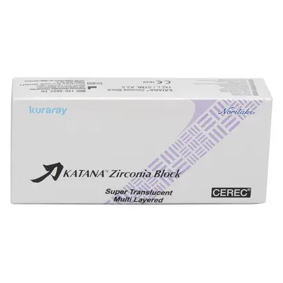 Kuraray Noritake Dental Inc. KATANA Zirconia Block STML 14Z L A3.5 Pa 3