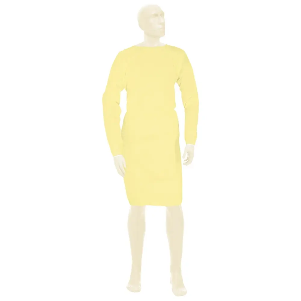 Meditrade BeeSana® PP/PE-Kittel - Karton 10 x 10 Stück gelb, 136 x 136 cm