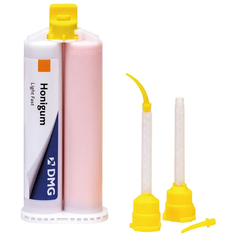 DMG Honigum Light - Packung 2 x 50 ml Doppelkartusche Fast, Zubehör DMG Honigum Light - Packung 2 x 50 ml Doppelkartusche Fast, Zubehör