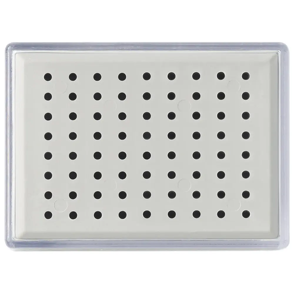 Euronda Bohrerständer - Stück für 72 RA Instrumente, 87 x 64 x 35 mm
