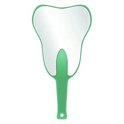 Cardex Dental GmbH Handspiegel Zahn grün Länge 27cm St