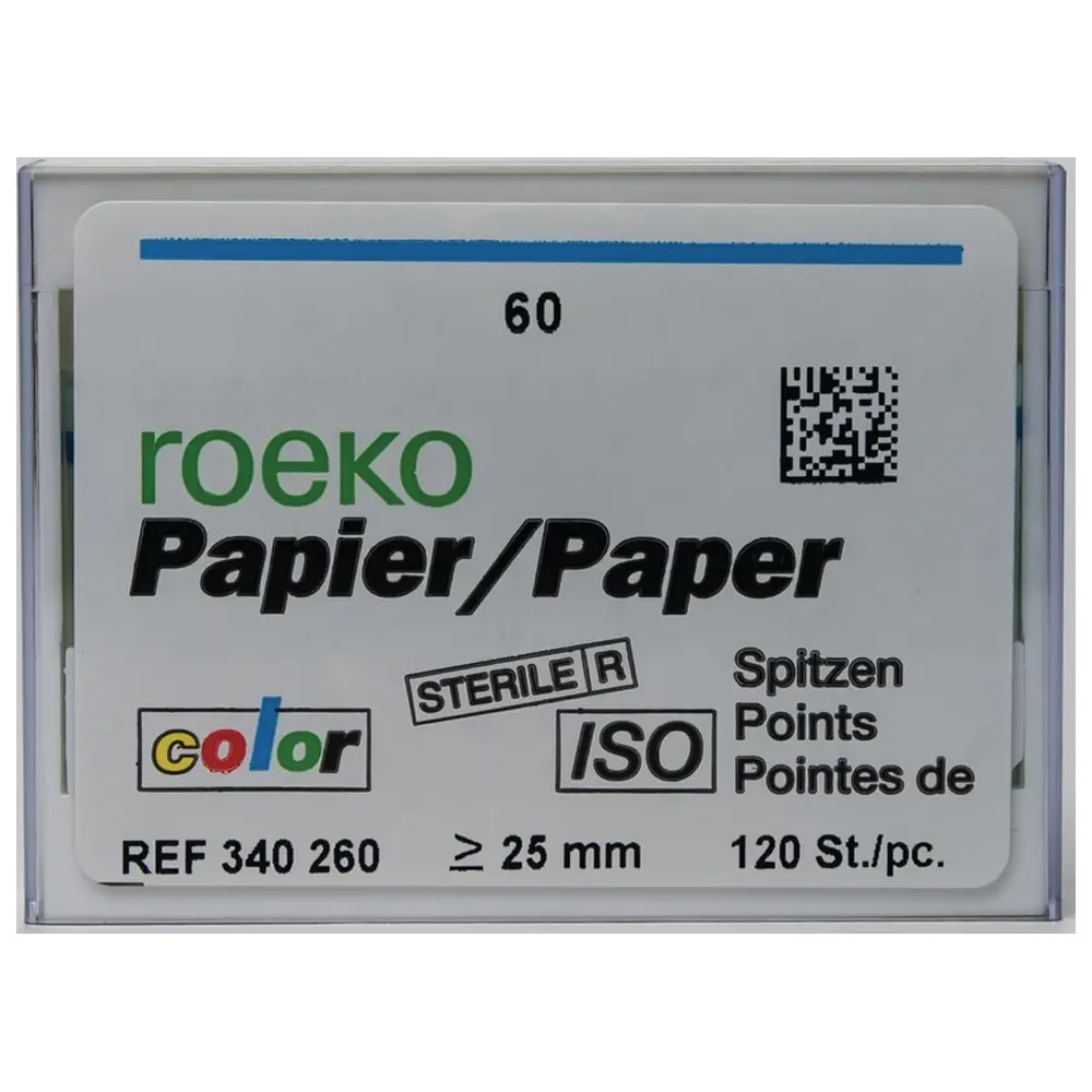COLTENE roeko Papier Spitzen Color - Packung 120 Stück ISO 060