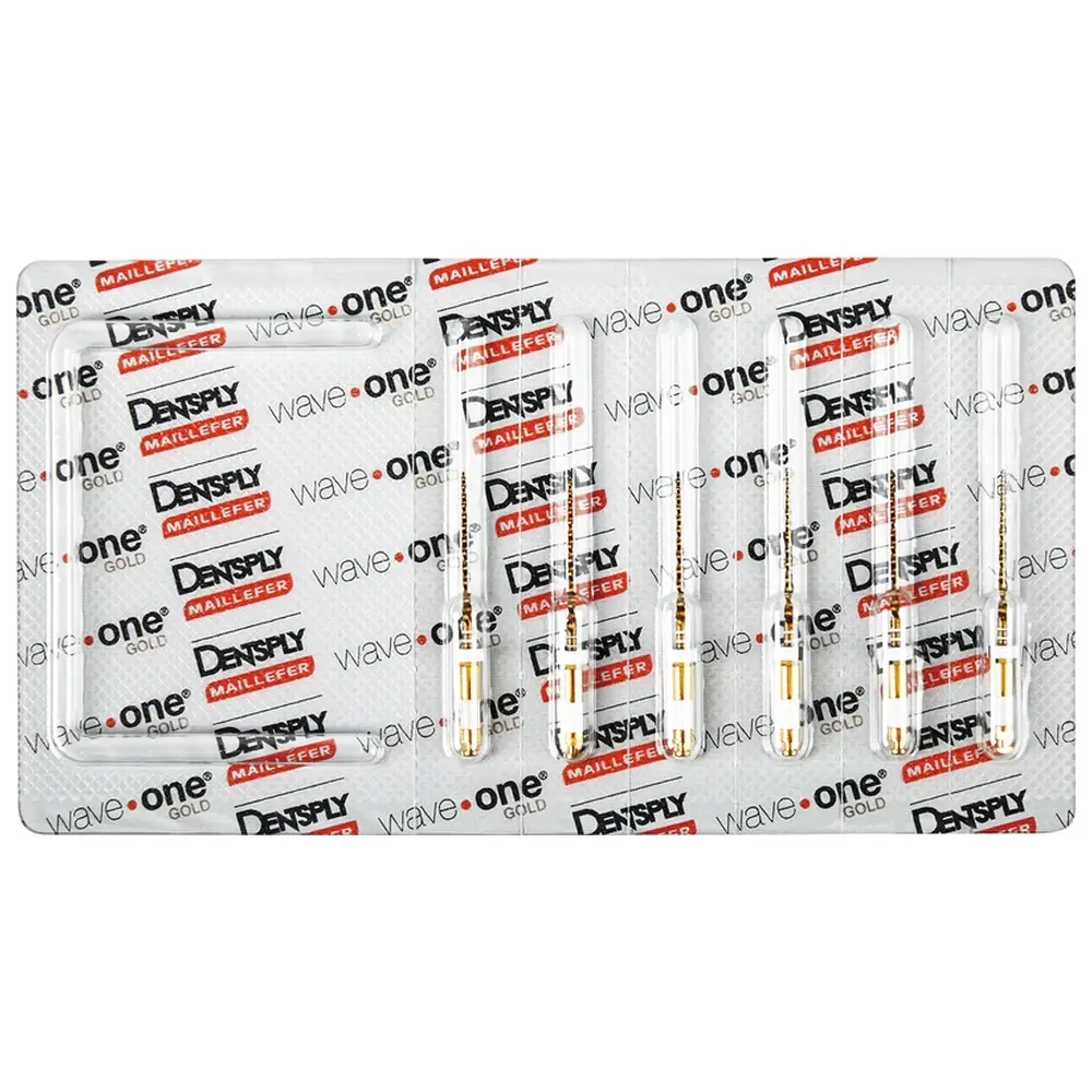 Dentsply Sirona WaveOne® Gold - Packung 6 Stück LARGE, 21 mm, Taper.05 ISO 045
