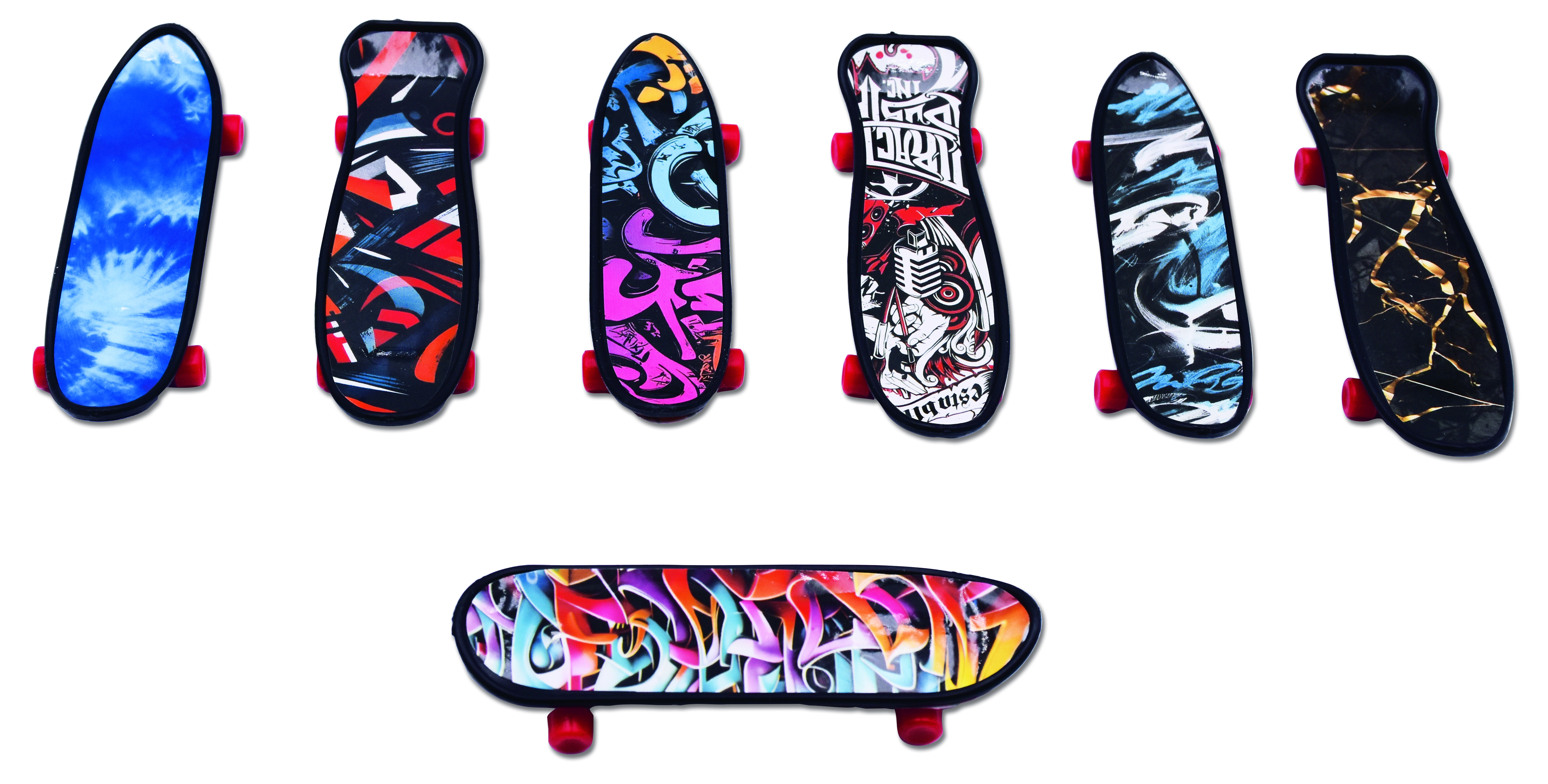 Miratoi Nr.17 Fingerskateboards Mix 50St