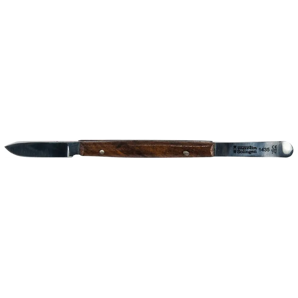 Carl Martin Wachsmesser nach Fahnenstock - Stück 1435, 130 mm, schwarzer Griff