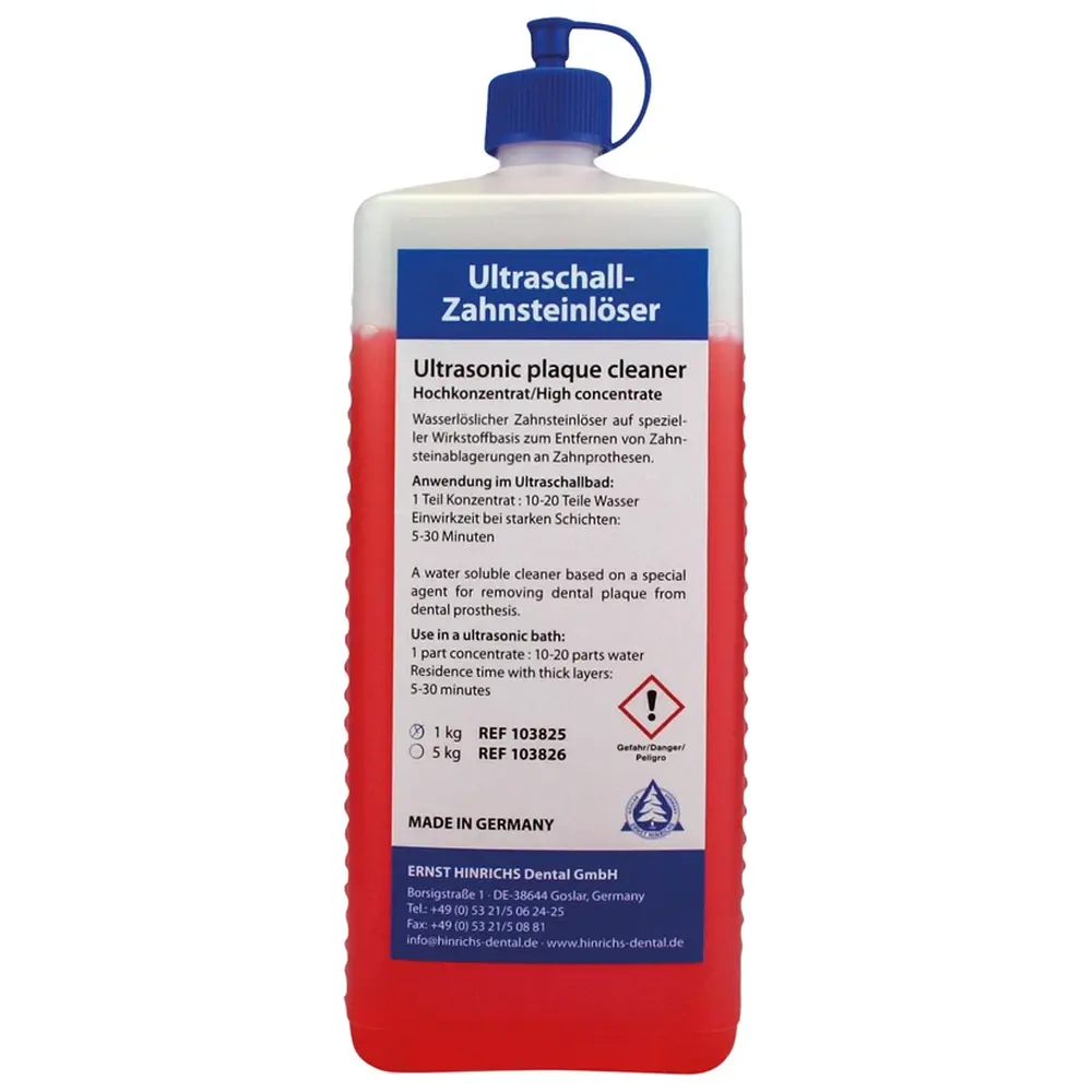 ERNST HINRICHS Ultraschall-Zahnsteinlöser - Flasche 1 kg