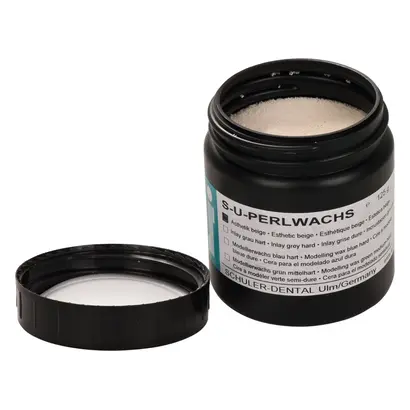 SCHULER-DENTAL S-U-PERLWACHS - Dose 125 g beige