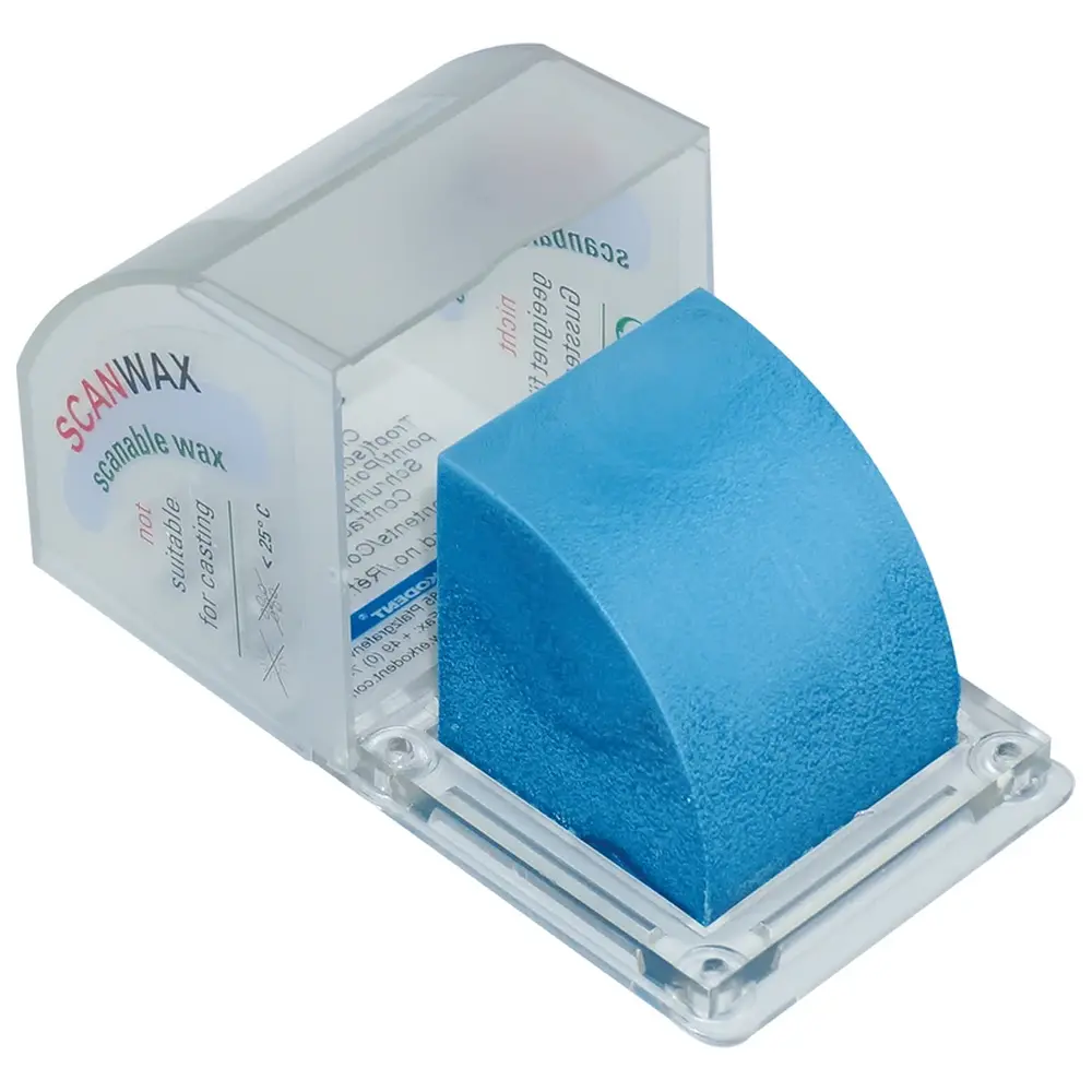 ERKODENT SCANWAX - Packung 50 g Scanwachs blau für Sirona