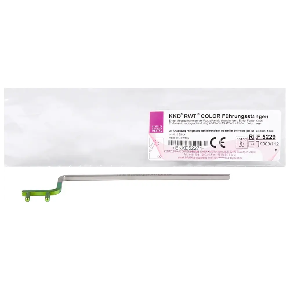 Kentzler-Kaschner RWT® Führungsstangen - Stück grün, für Endo