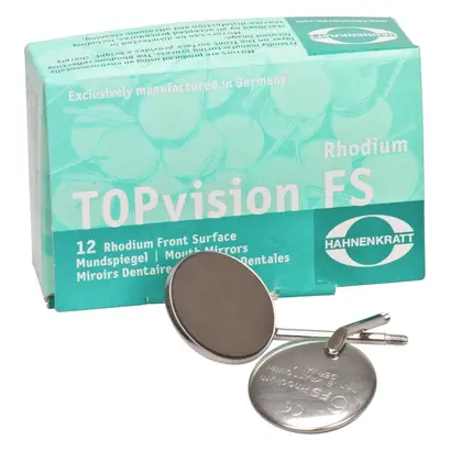 E.Hahnenkratt GmbH Mundspiegel TOPvision FS SS-Stiel 6 plan D26mm Pa 12