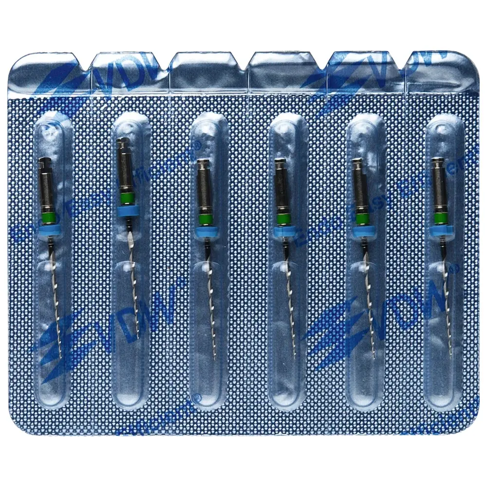 VDW Mtwo® - Blisterpackung 6 Instrumente ABT 16 mm, 21 mm, Taper.04, ISO 035