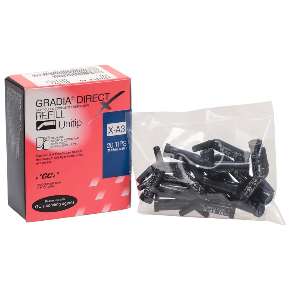 GC GRADIA® DIRECT - Packung 20 x 0,3 g Unitip X-A3