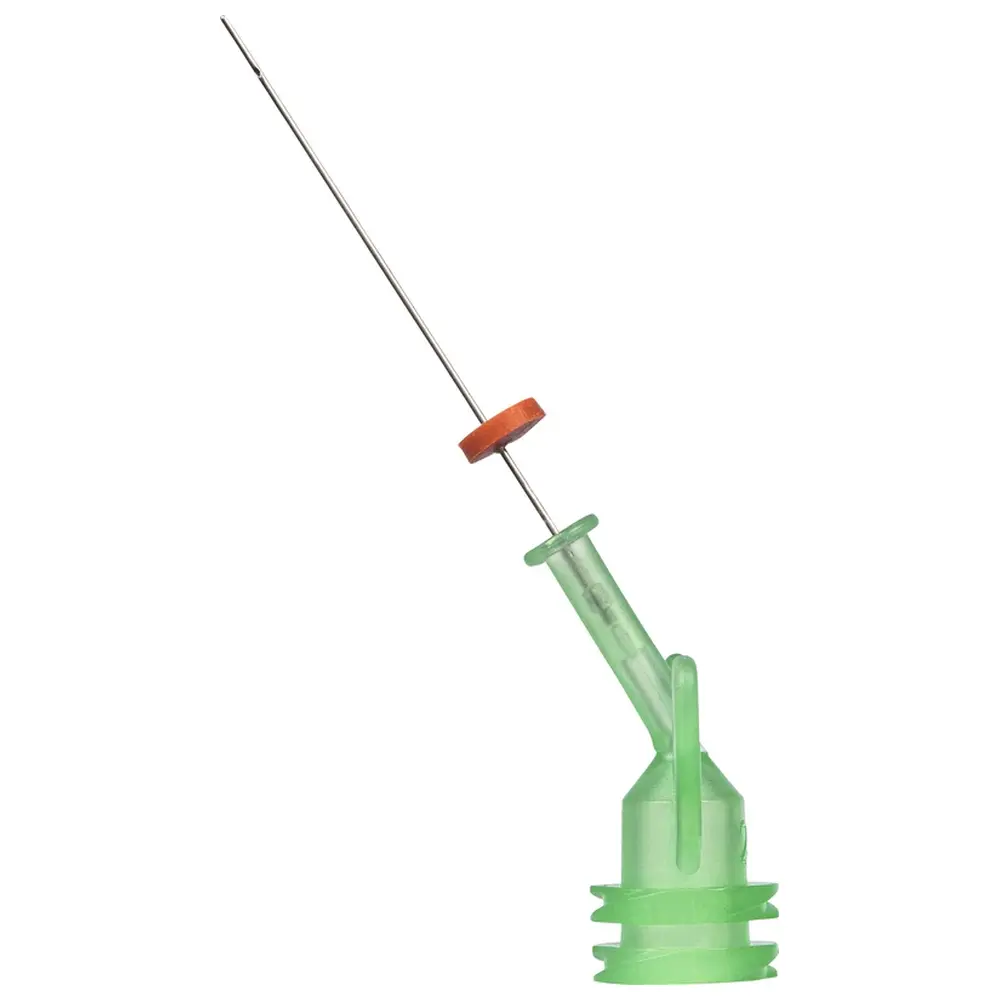 Ultradent Products NaviTip™ Single Sideport Tips - Packung 20 Stück grün, 29ga, Länge 27 mm