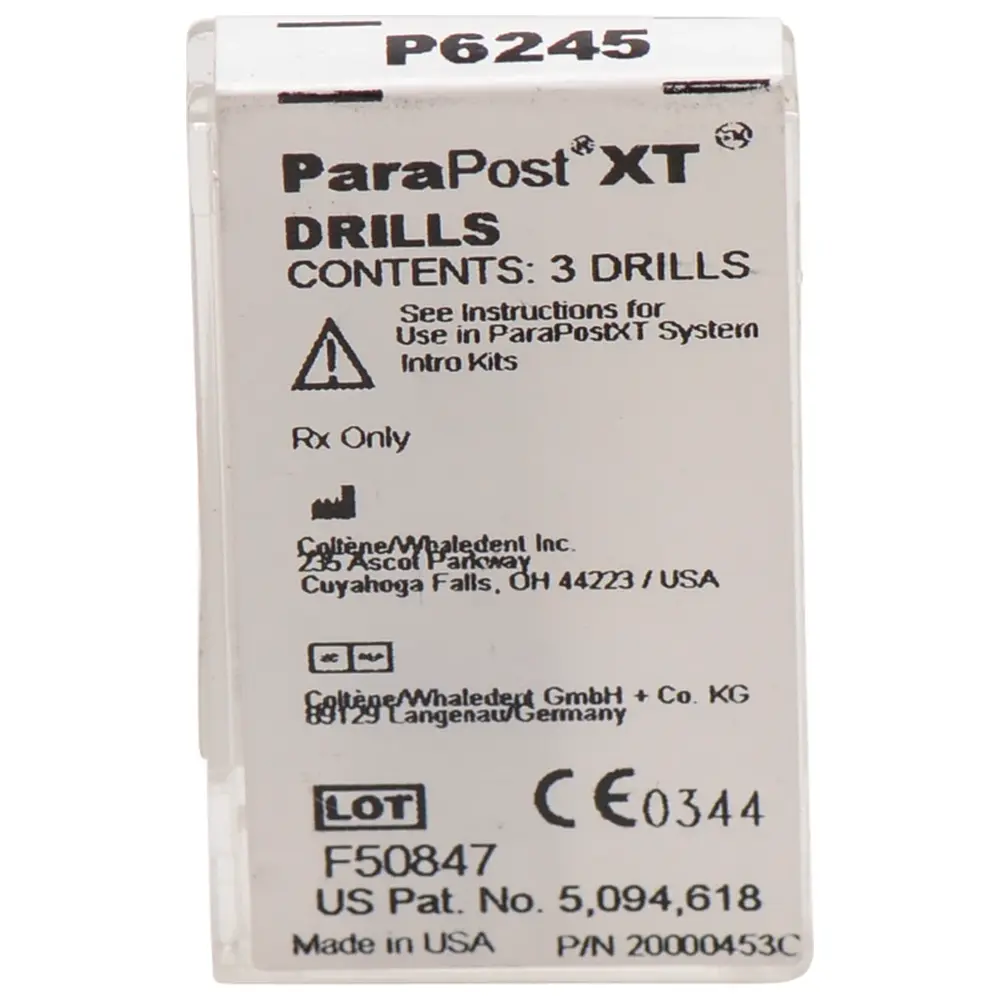 COLTENE ParaPost® XT™ Bohrer - Nachfüllpackung 3 Stück Ø 1,14 mm blau