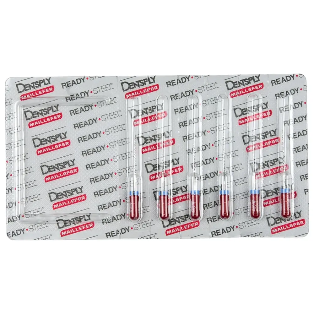 Dentsply Sirona READYSTEEL K-Flexoreamers - Packung 6 Stück 25 mm ISO 025