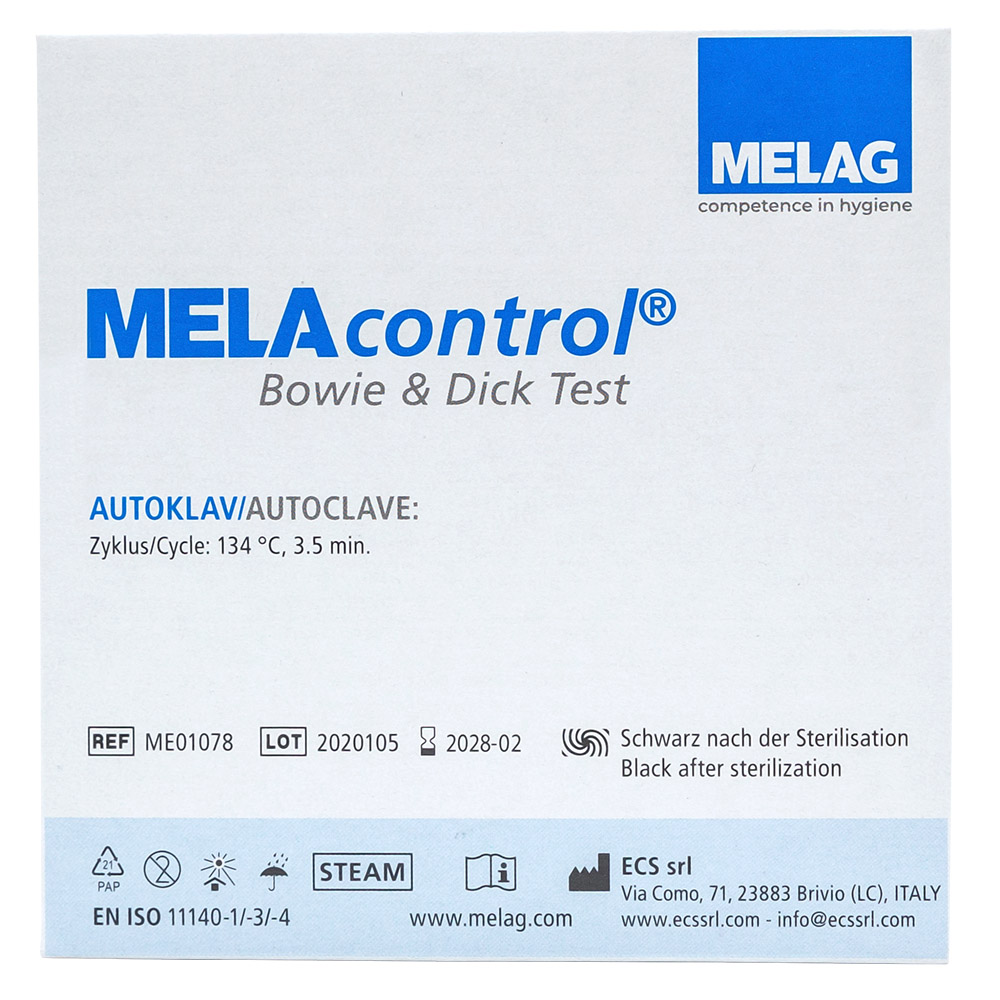 MELAcontrol Bowie & Dick Test 1St