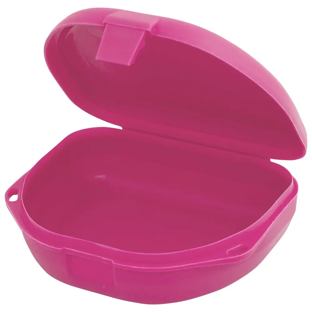 Medicom Schienen/Retainerboxen - Packung 12 Stück neonpink