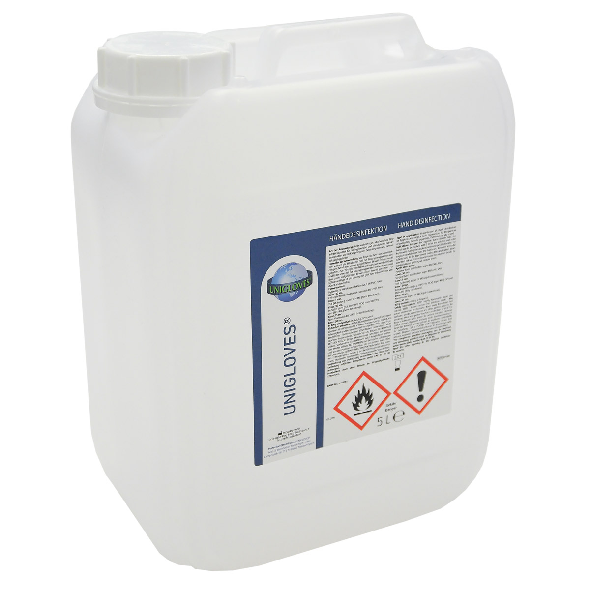 Unigloves Händedesinfektion 5Ltr