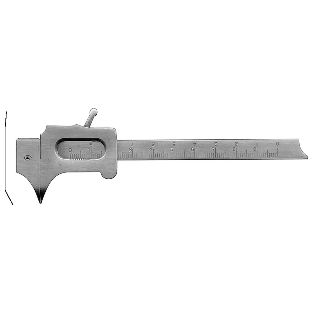 Hammacher Schieblehren nach Boley - Stück HSL 247-20, feine Spitzen, gebogen