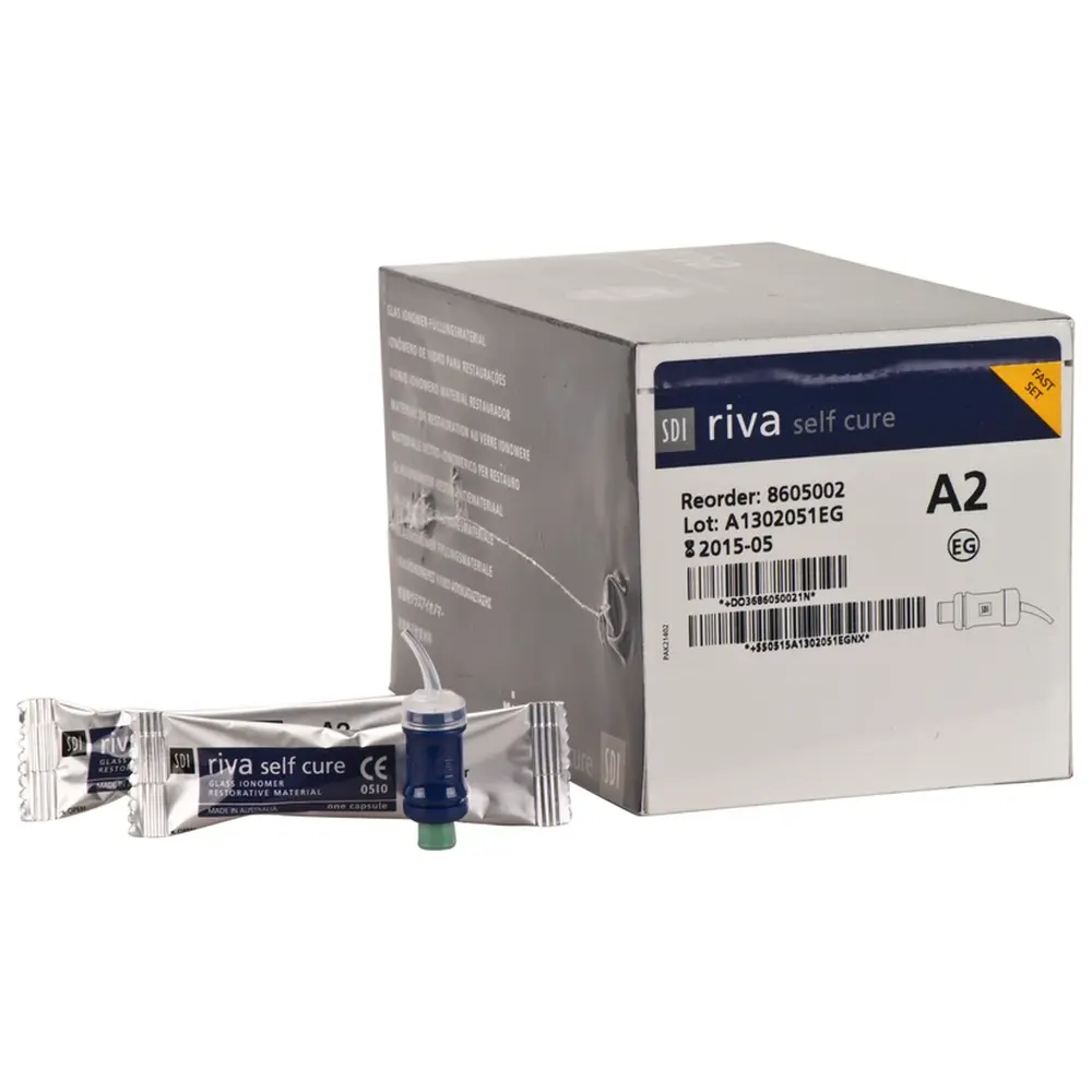 SDI riva self cure - Packung 50 Kapseln A2 schnellhärtend