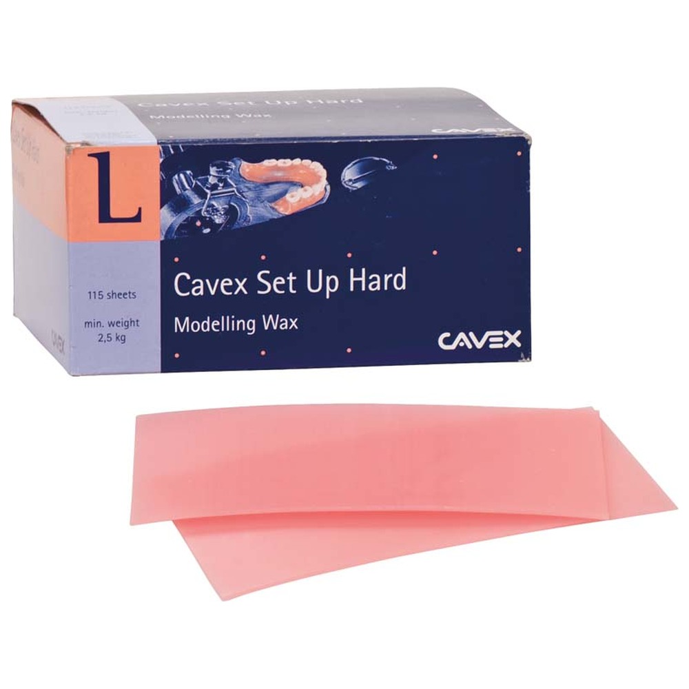 Cavex Set Up Modellierwachse - Box 2,5 kg hard