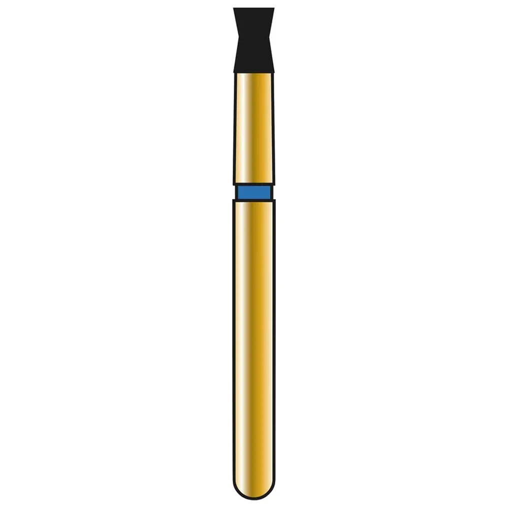 COLTENE DIATECH Diamanten G806 - Packung 5 Stück blau mittel (M), FG, Figur 019 umgekehrter Kegel, 2,5mm, ISO 016